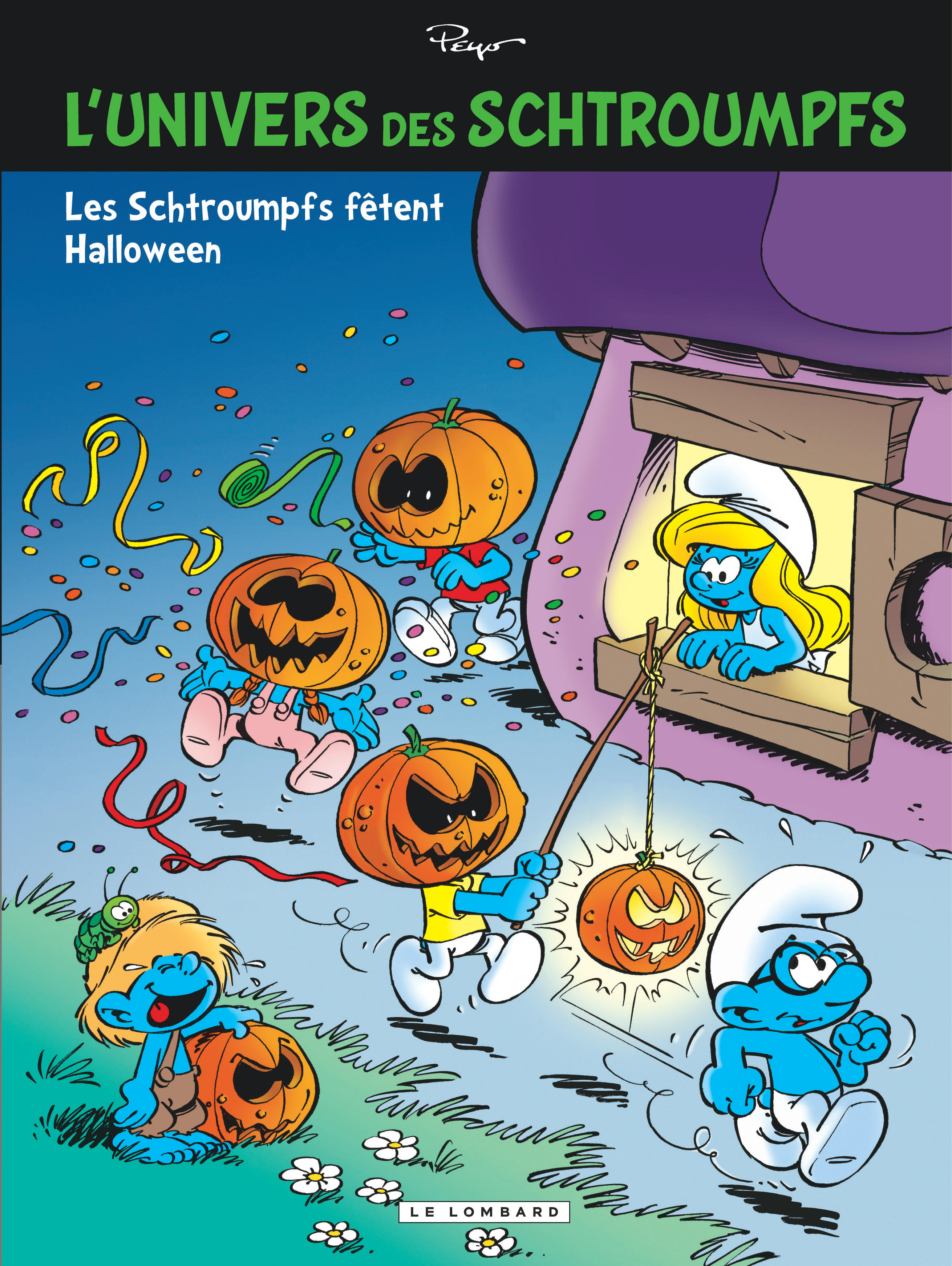 L'Univers des Schtroumpfs – Tome 5 – Les Schtroumpfs fêtent Halloween - couv
