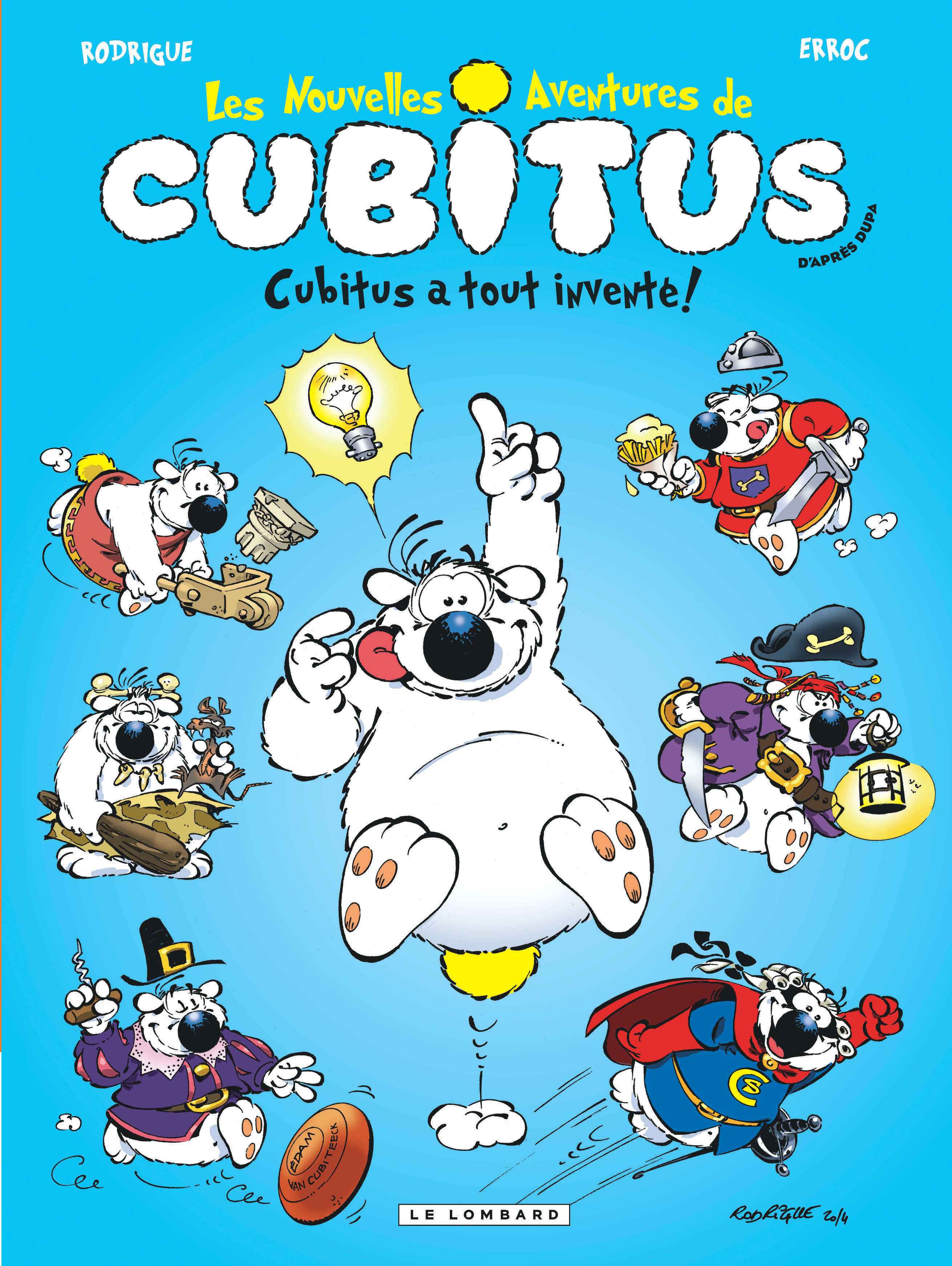 Cubitus a tout inventé! - couv