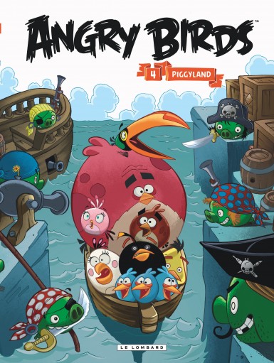 Couverture : Angry birds, tome 4 : Piggyland