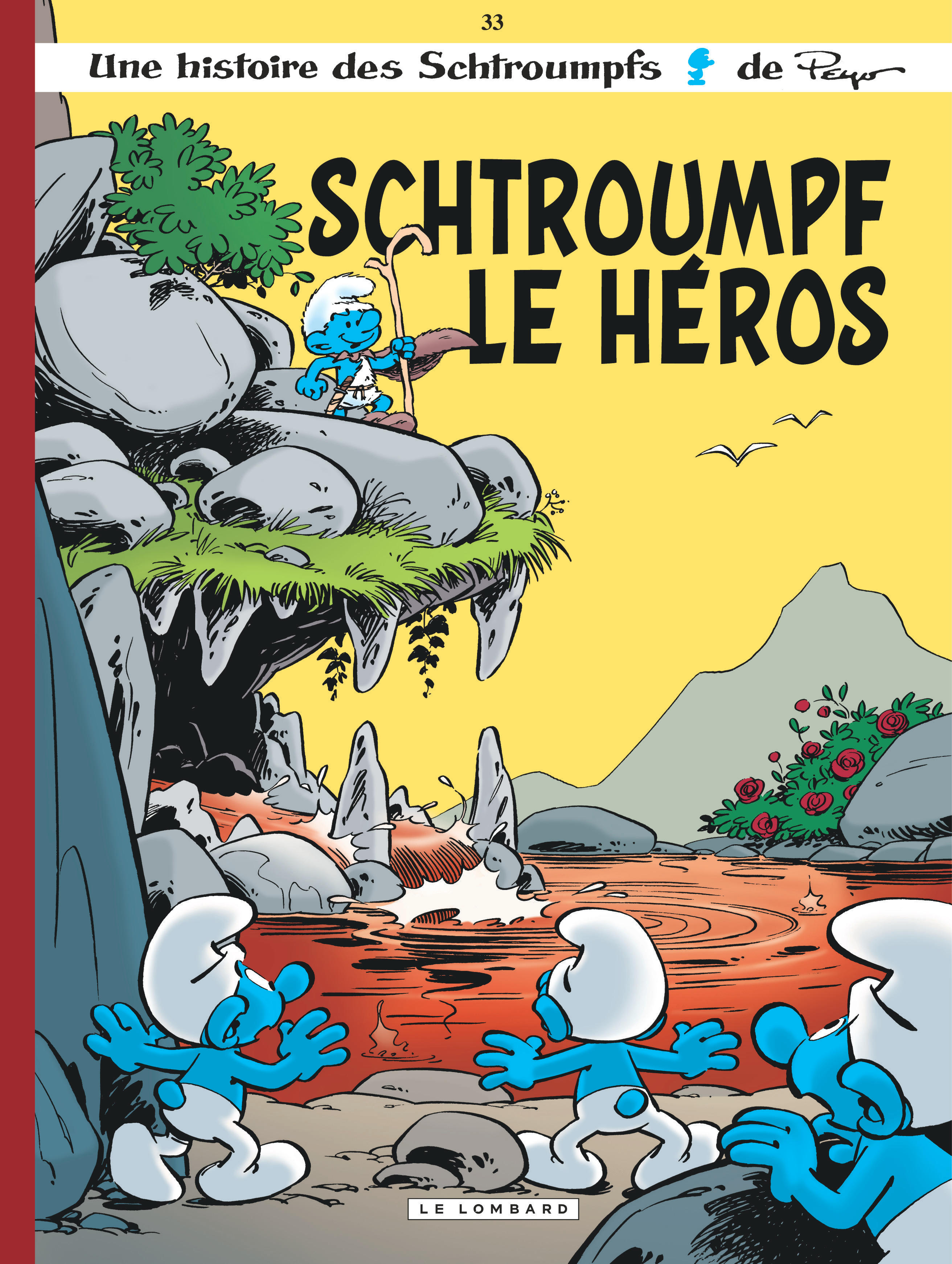 Schtroumpf le Héros - couv