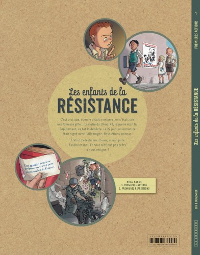 Les Enfants de la Résistance – Tome 1 – Premières actions: Livres BD par  Ers, Dugomier chez Le Lombard