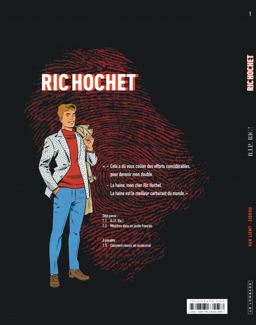 Les Nouvelles Enquêtes de Ric Hochet – Tome 1 – R.I.P. Ric ! - 4eme