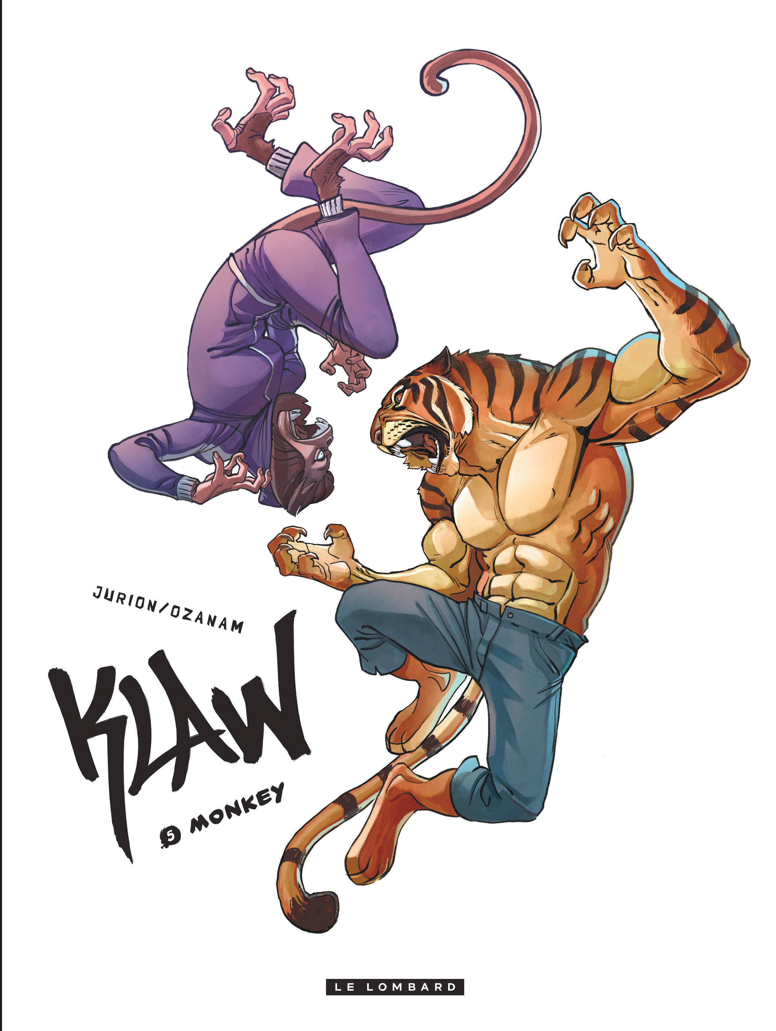 Klaw – Tome 5 – Monkey - couv