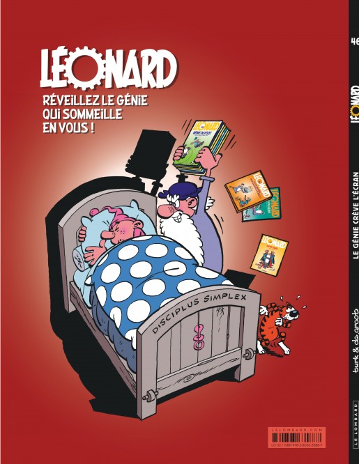 Léonard – Tome 46 – Le génie crève l'écran - 4eme