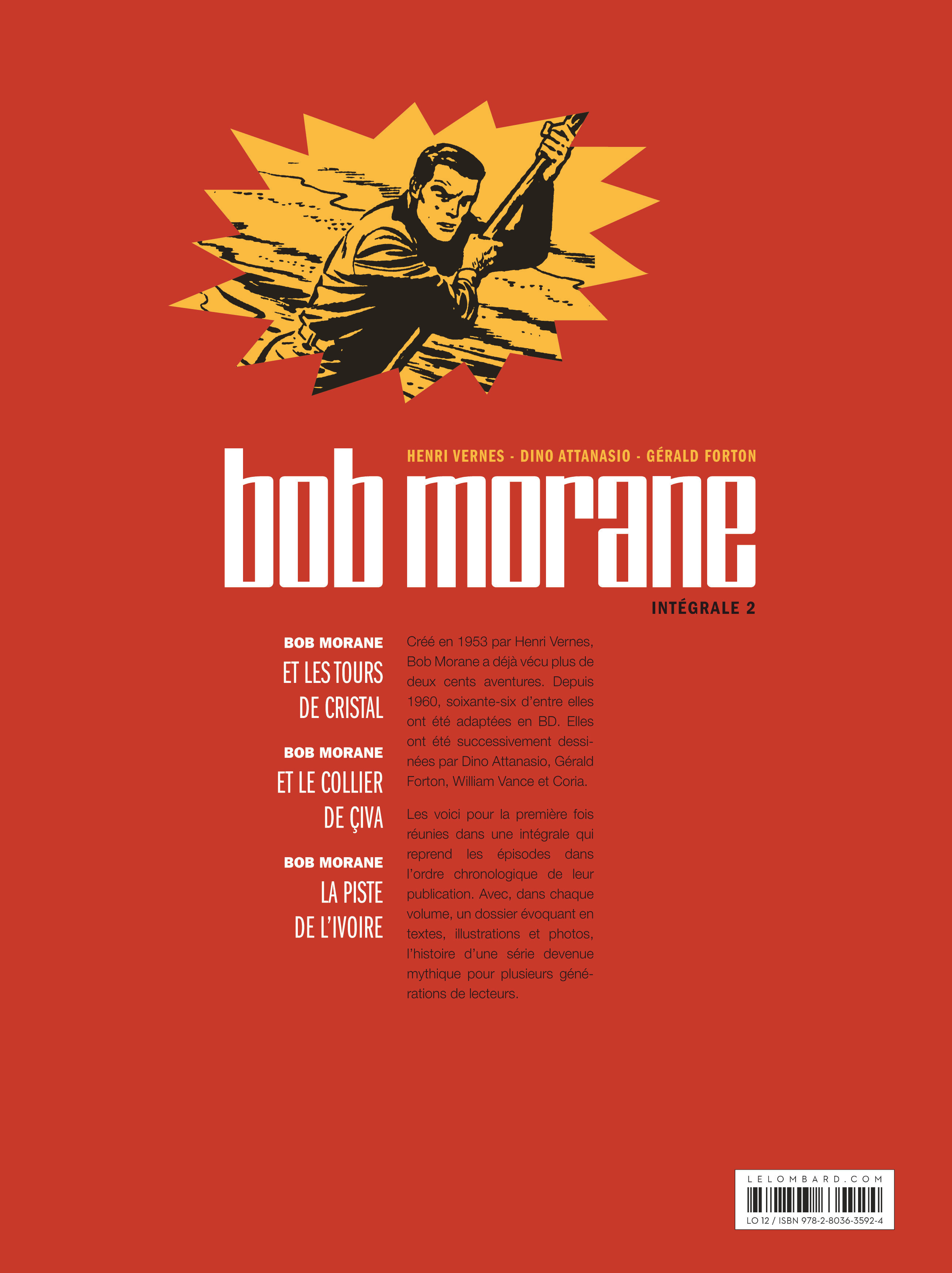 Intégrale Bob Morane nouvelle version – Tome 2 - 4eme