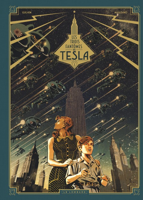 Les Trois fantômes de Tesla – Tome 1 – Le Mystère chtokavien - couv