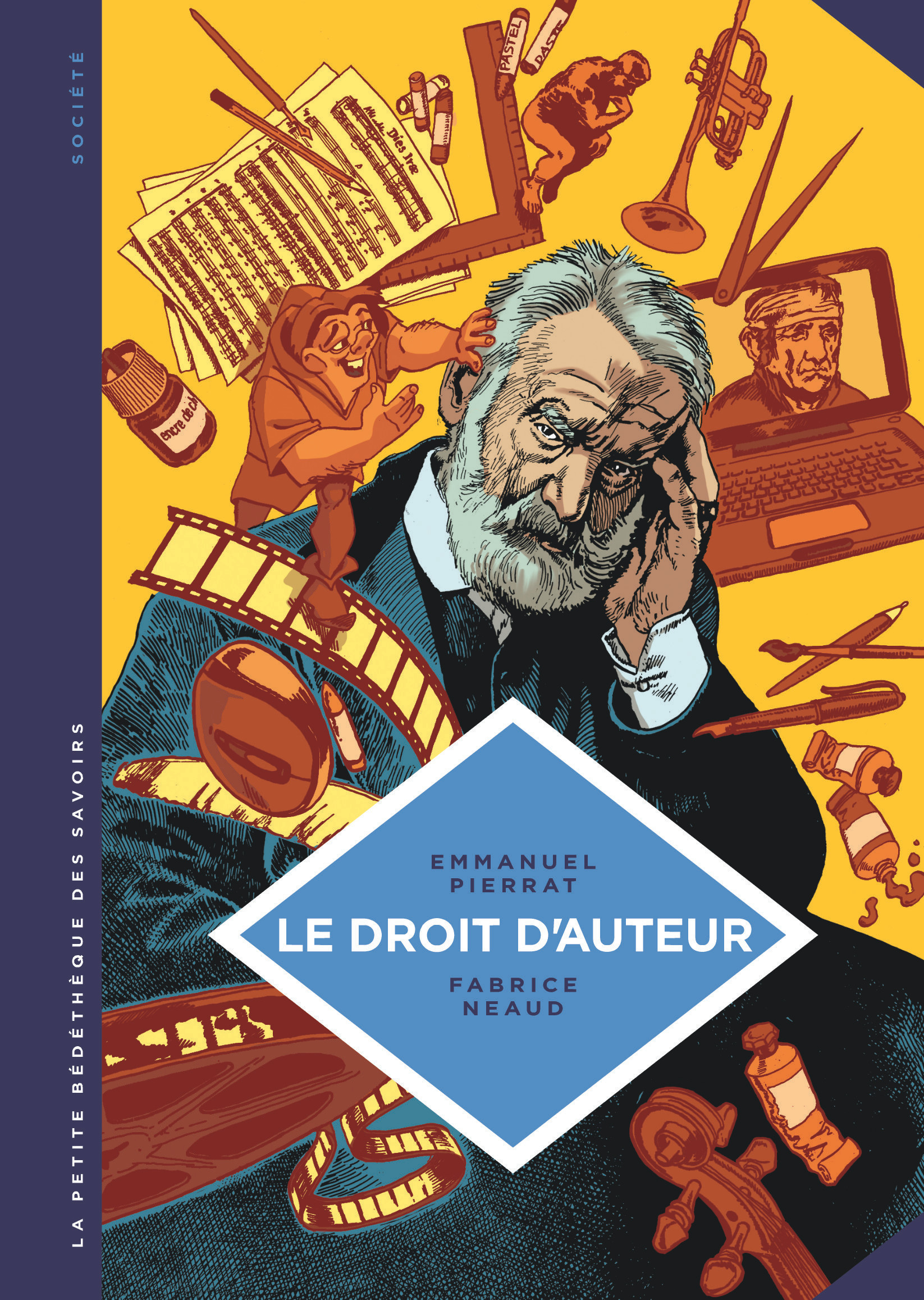 Le Droit d'auteur. Un dispositif de protection des oeuvres. - couv