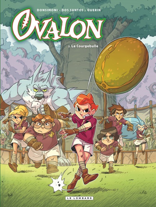 Ovalon – Tome 2 – La Courgebulle - couv