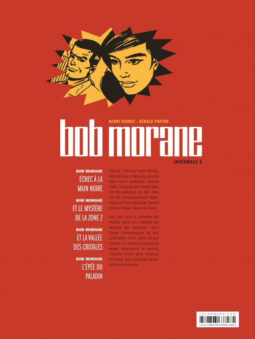 Intégrale Bob Morane nouvelle version – Tome 3 - 4eme