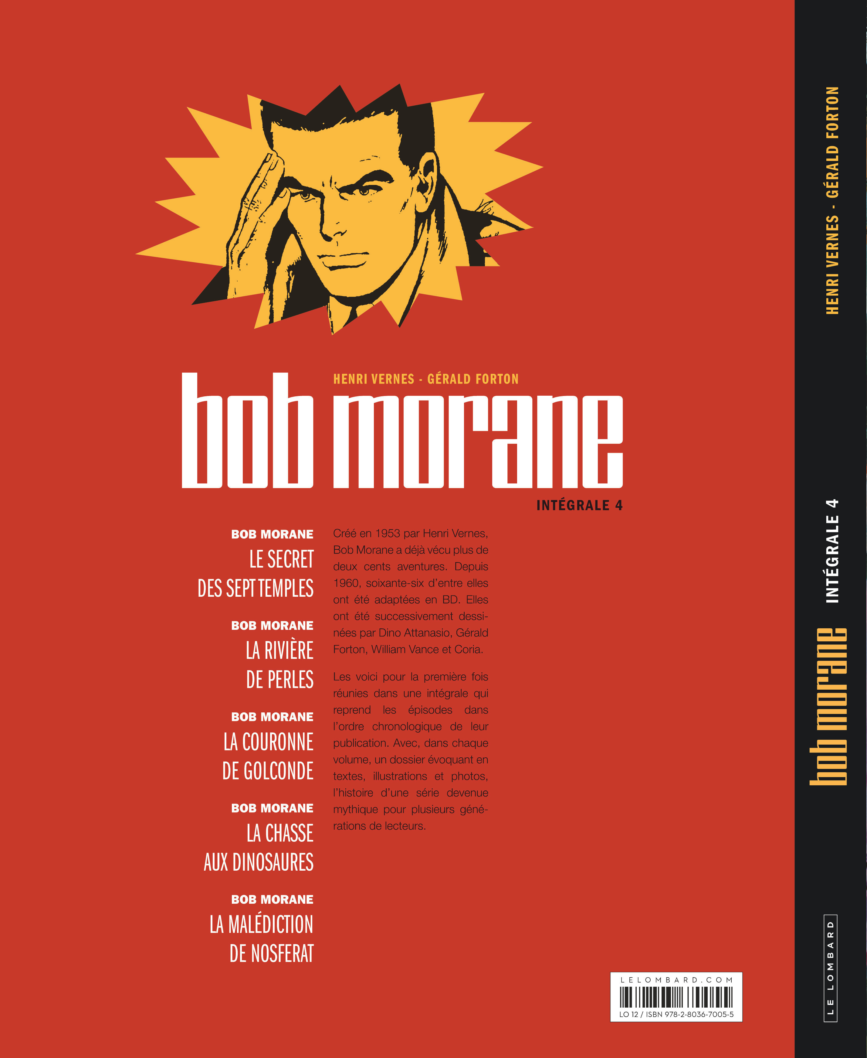 Intégrale Bob Morane nouvelle version – Tome 4 - 4eme