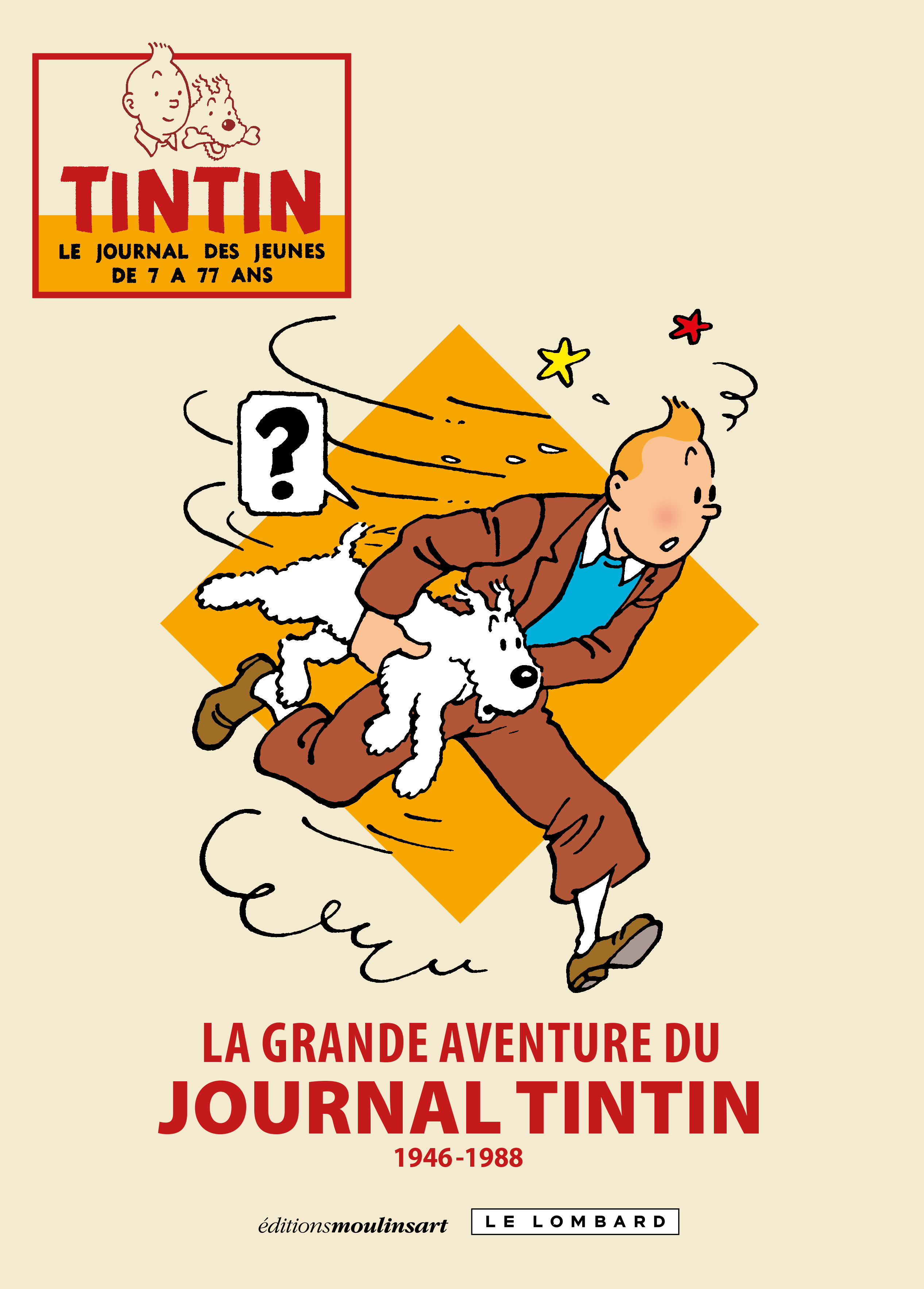 La grande aventure du journal Tintin - Tome 1 - couv