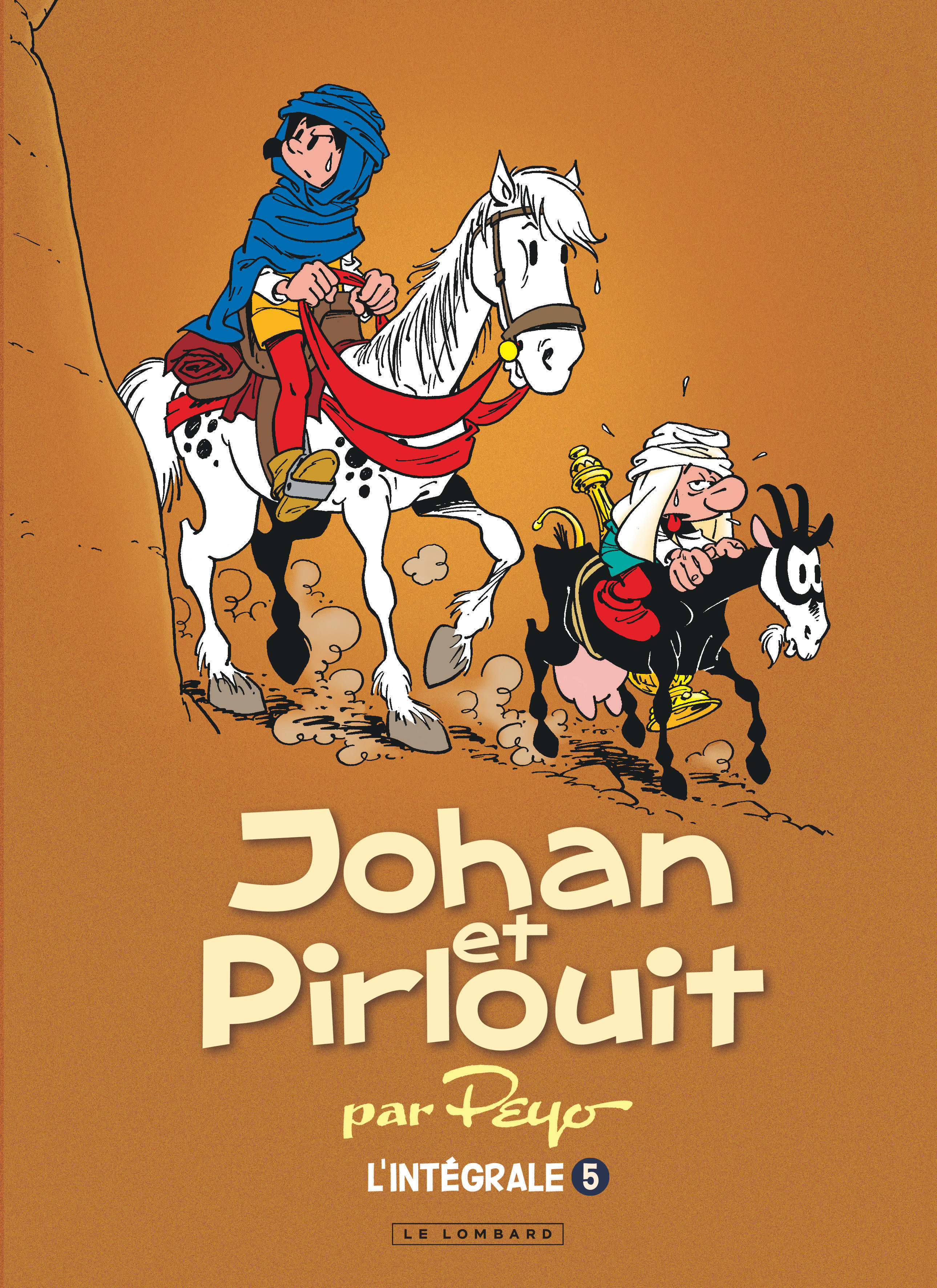 Intégrale Johan et Pirlouit 5 - couv