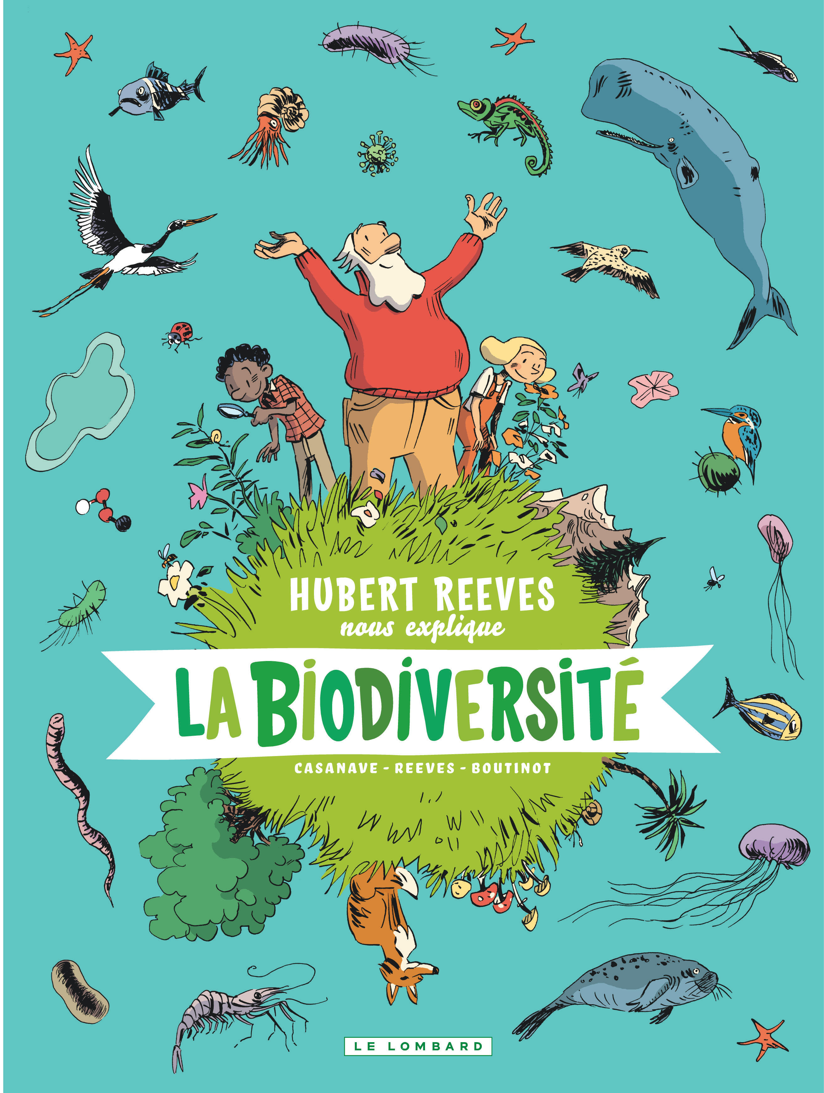Hubert Reeves nous explique – Tome 1 – La Biodiversité - couv