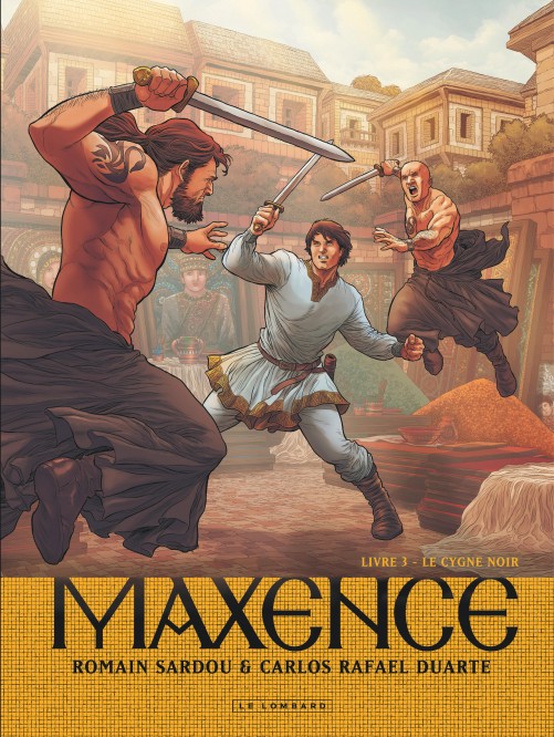 Maxence – Tome 3 – Le Cygne noir - couv