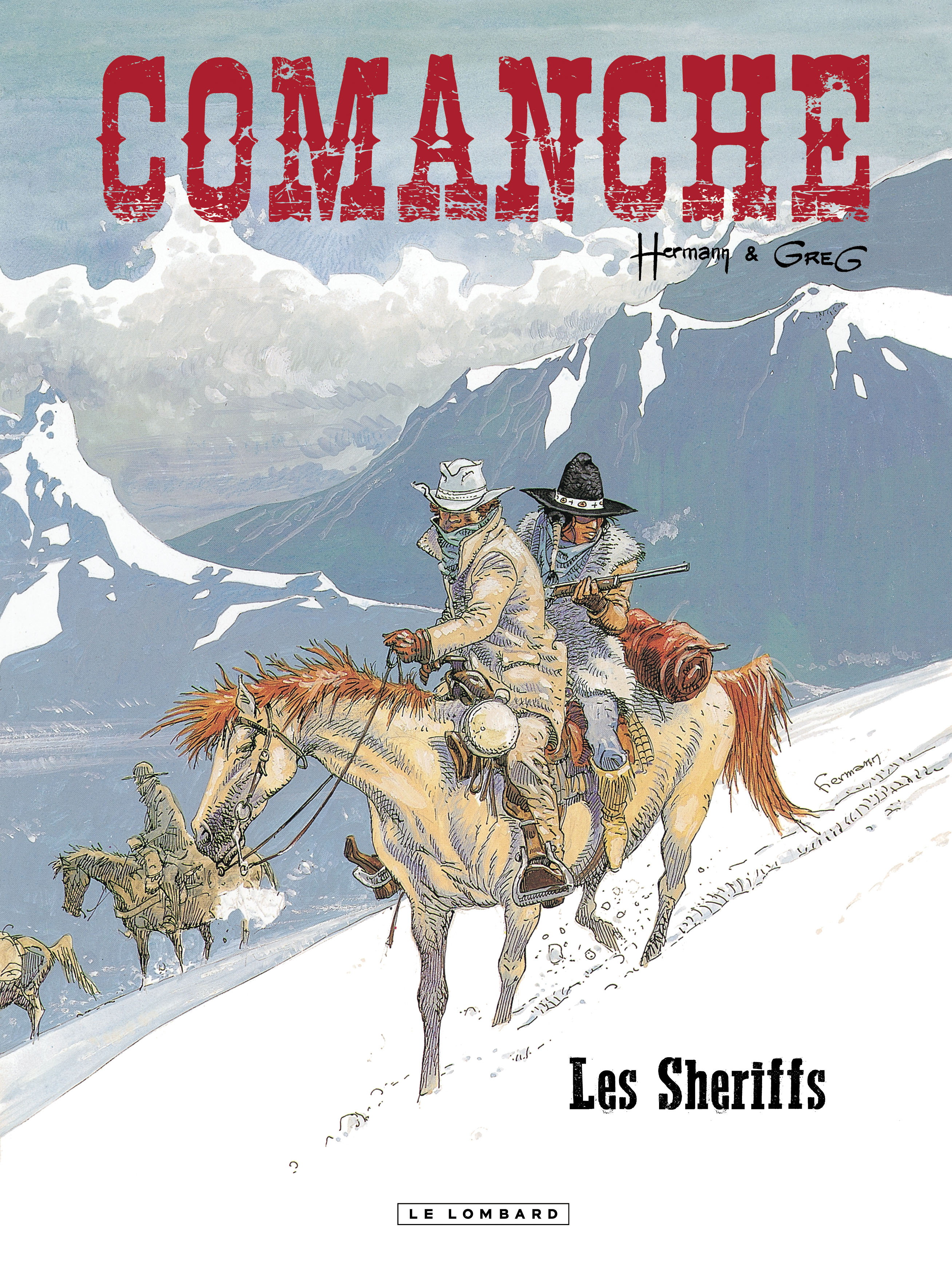 Comanche – Tome 8 – Les Sheriffs - couv