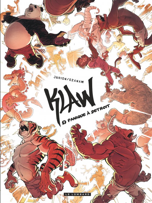 Klaw – Tome 9 – Panique à Détroit - couv