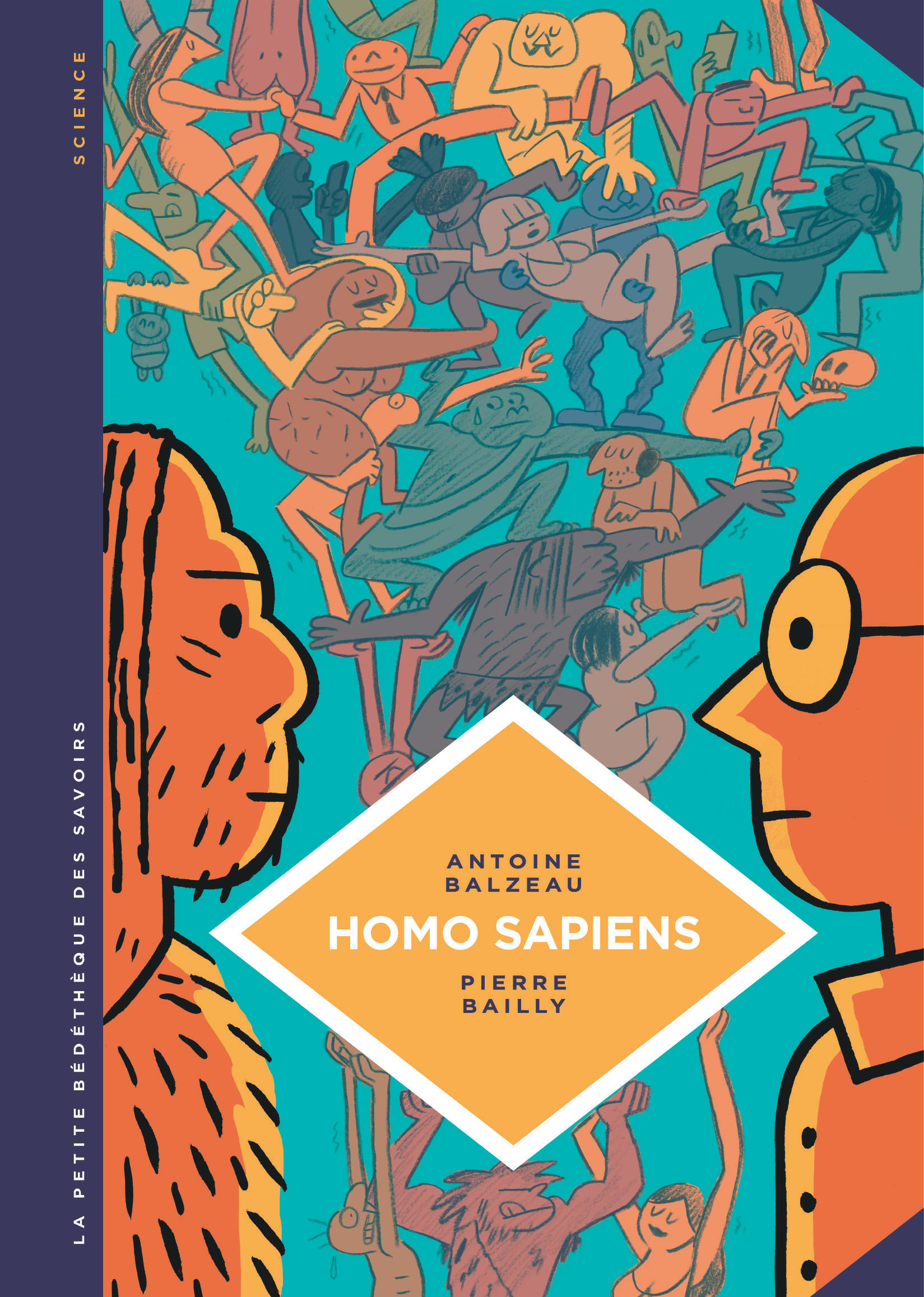 La petite Bédéthèque des Savoirs – Tome 27 – Homo Sapiens. Histoire(s) de notre humanité. - couv