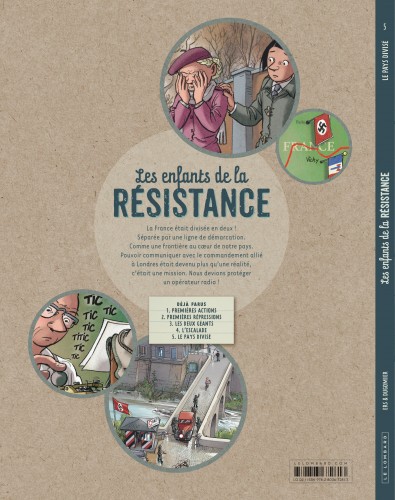 Les Enfants de la Résistance – Tome 5 – Le Pays divisé: Livres BD