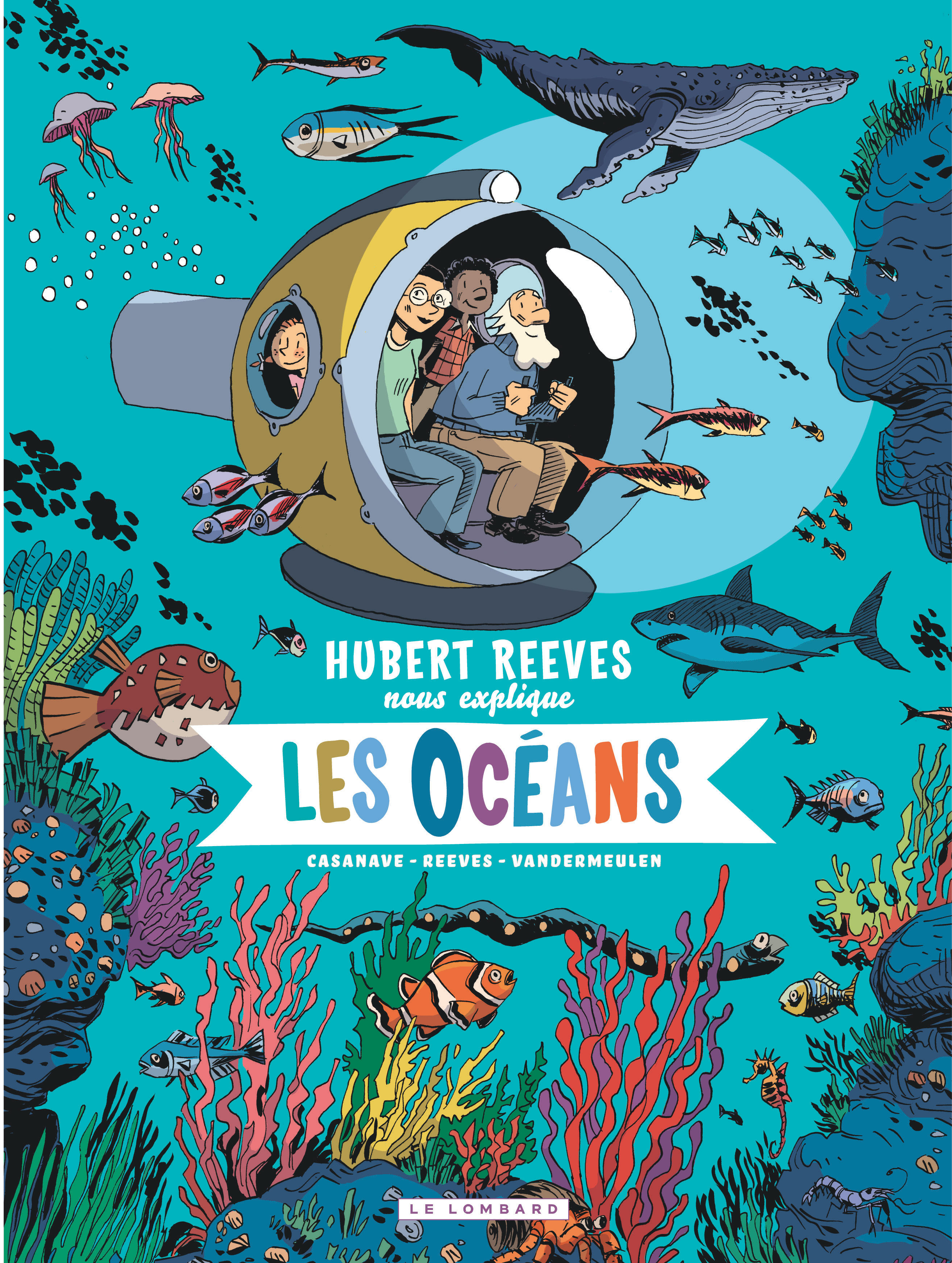 Hubert Reeves nous explique – Tome 3 – Les Océans - couv