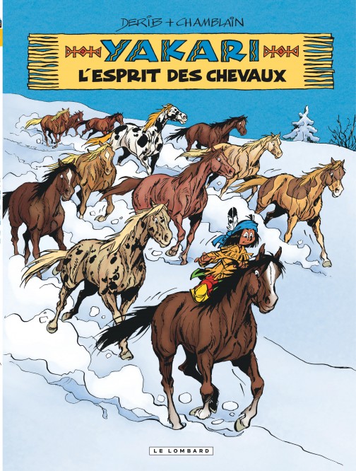 Yakari – Tome 40 – L'Esprit des chevaux - couv