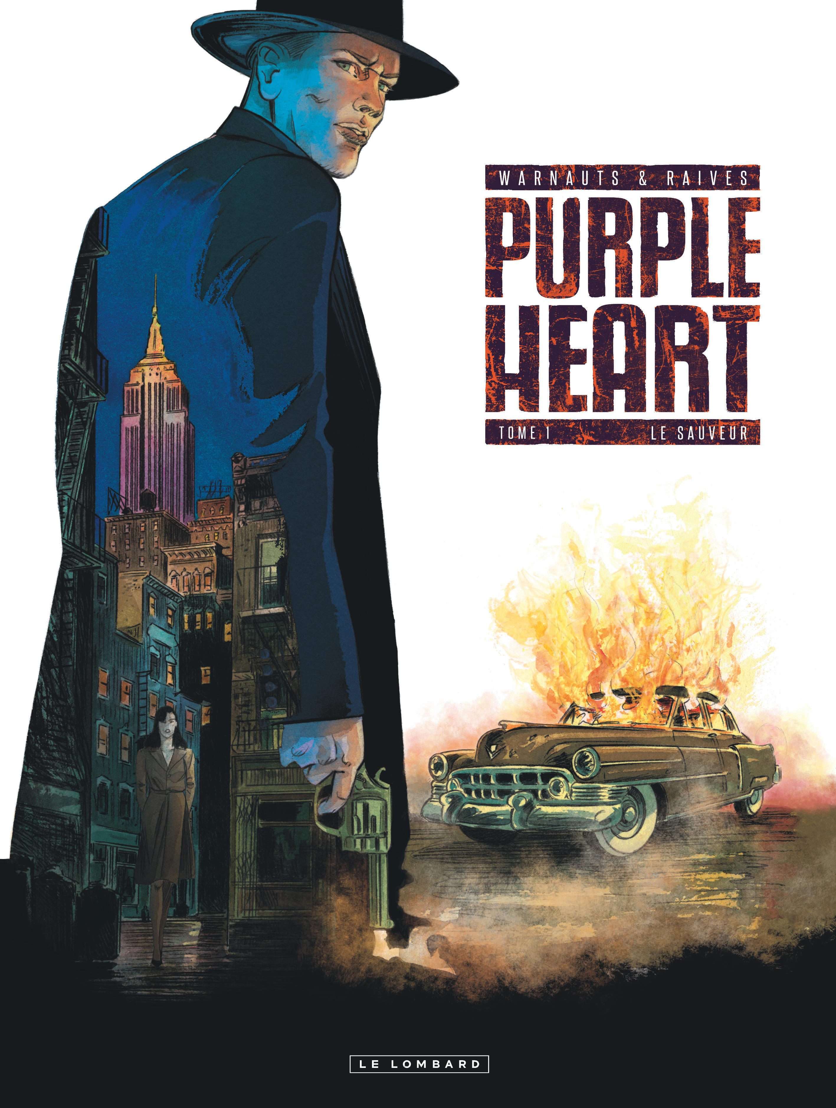 Purple Heart – Tome 1 – Le Sauveur - couv
