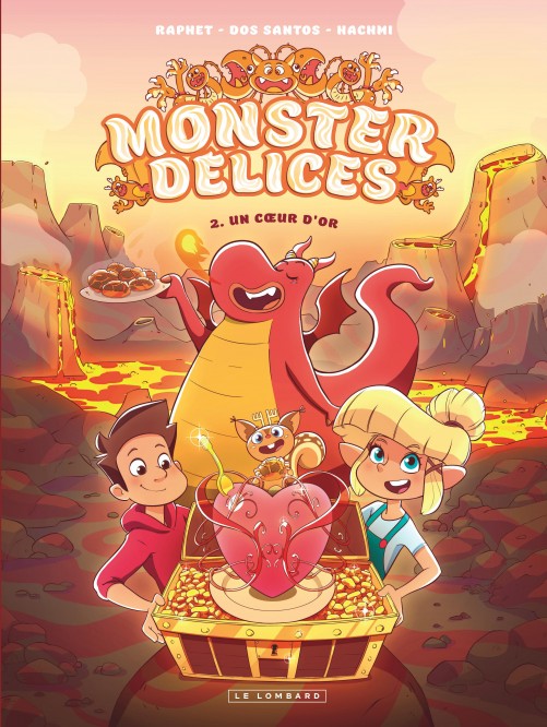 Monster Délices – Tome 2 – Un coeur d'or - couv