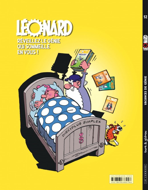 Léonard – Tome 52 – Vacances de Génie - 4eme