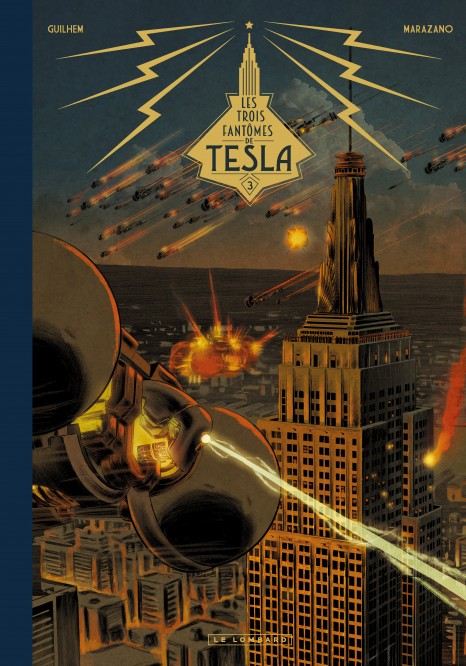 Les Trois fantômes de Tesla – Tome 3 – Les Héritiers du rayon - couv