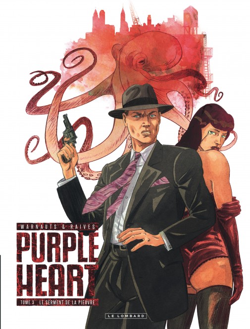 Purple Heart – Tome 3 – Le Serment de la Pieuvre - couv