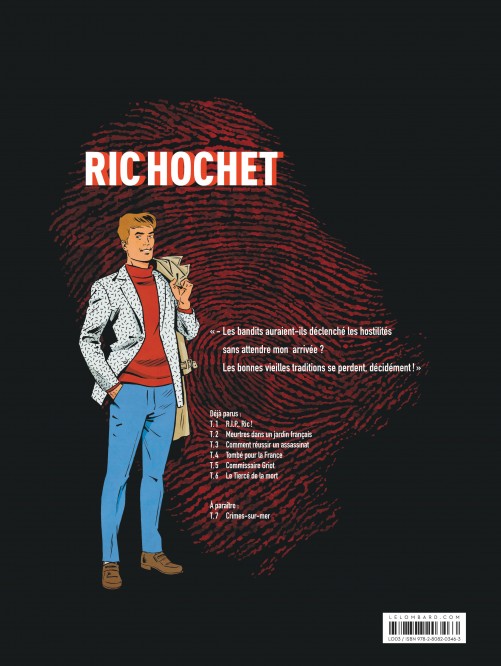 Les Nouvelles Enquêtes de Ric Hochet – Tome 6 – Le Tiercé de la Mort - 4eme