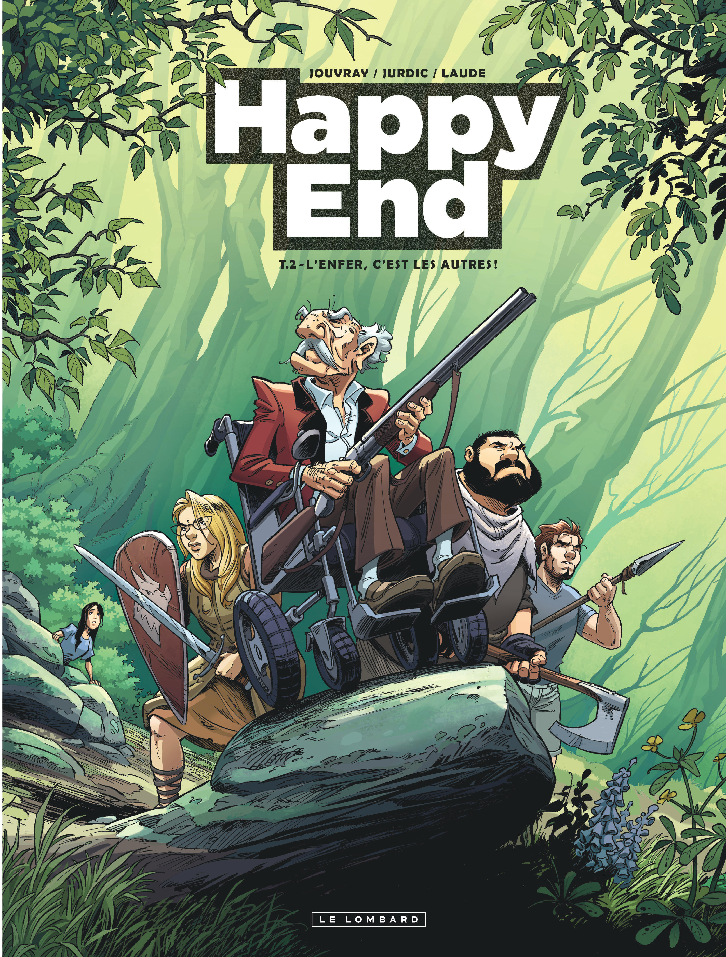 Happy End – Tome 2 – L'Enfer, c'est les autres ! - couv