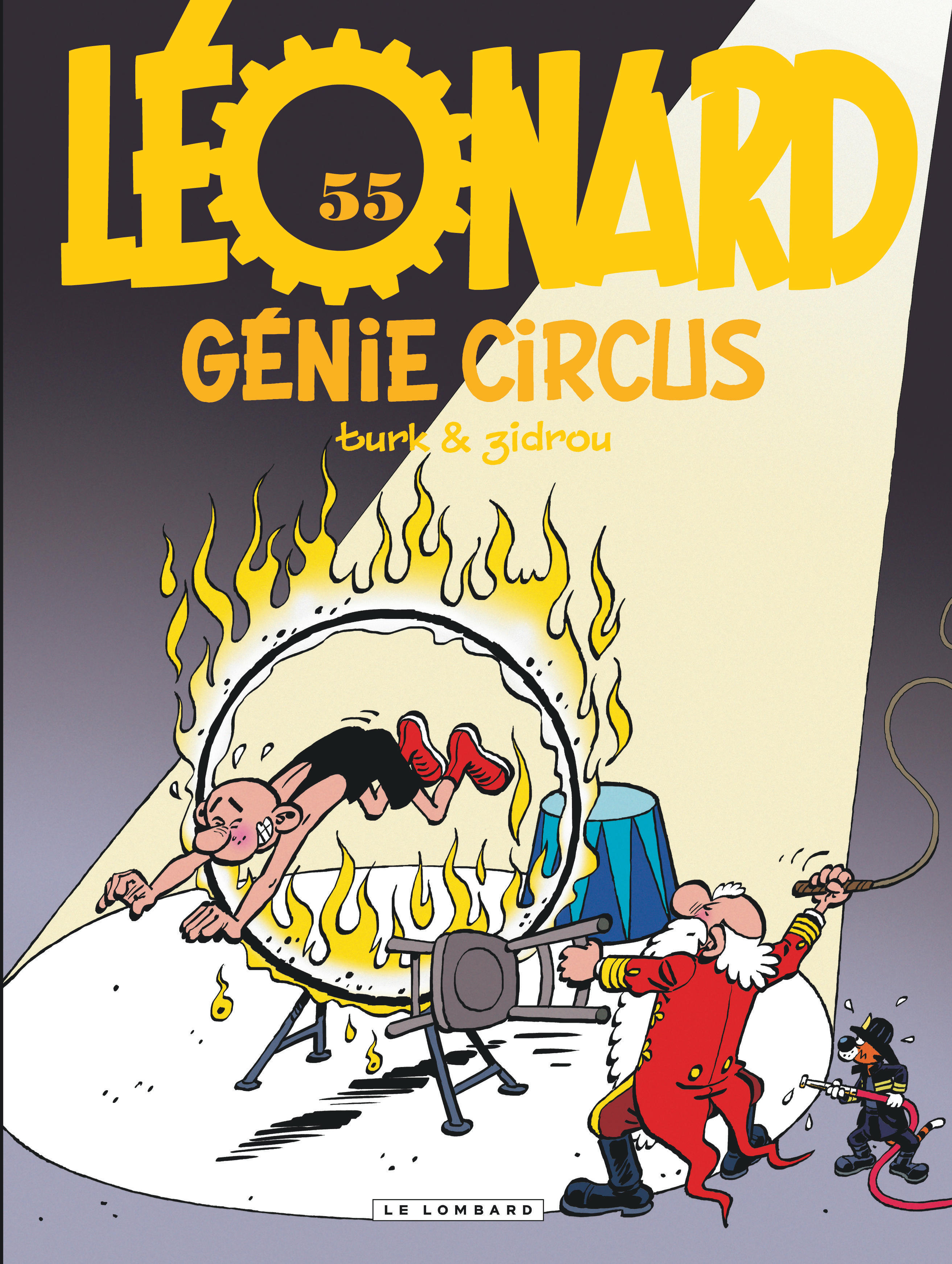 Léonard – Tome 55 – Génie circus - couv