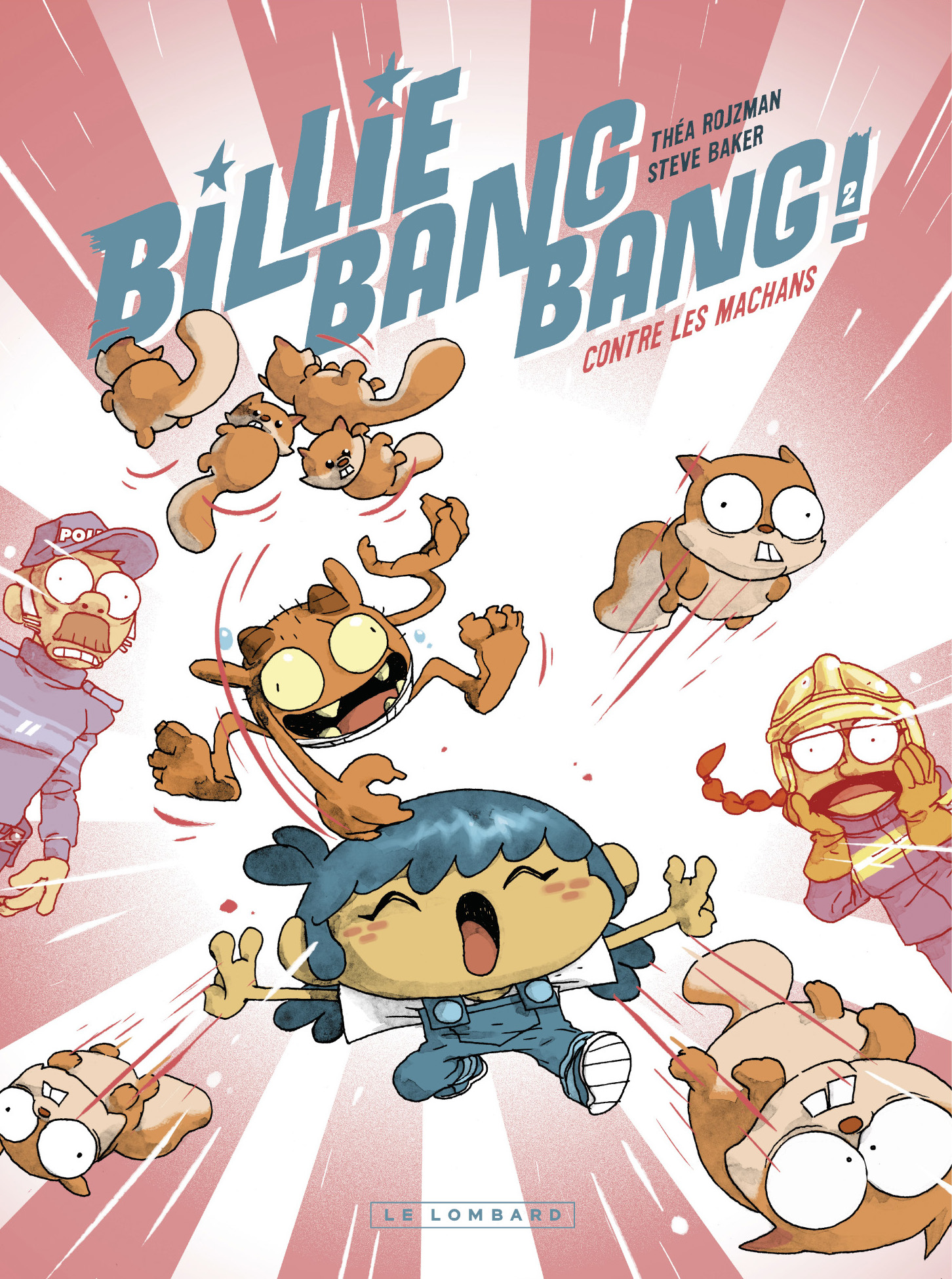Billie Bang Bang – Tome 2 – contre les machans - couv