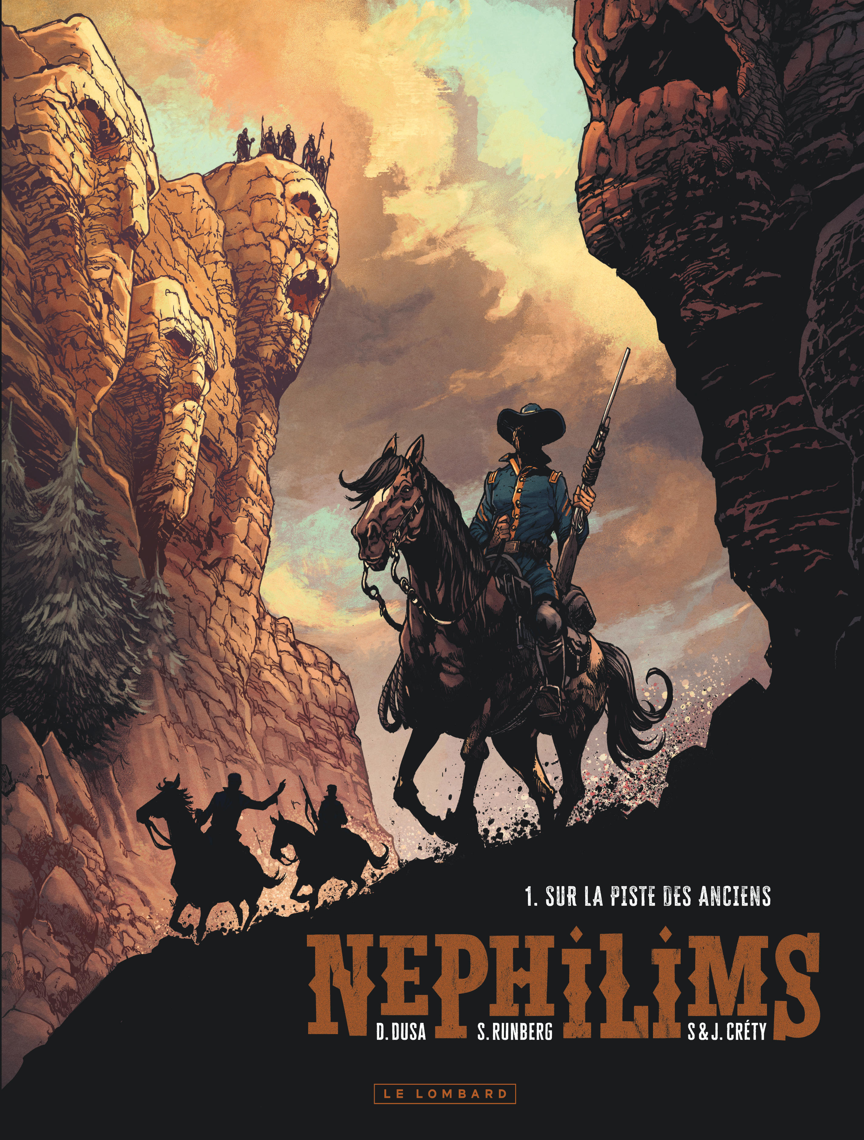 Nephilims – Tome 1 – Sur la piste des Anciens - couv