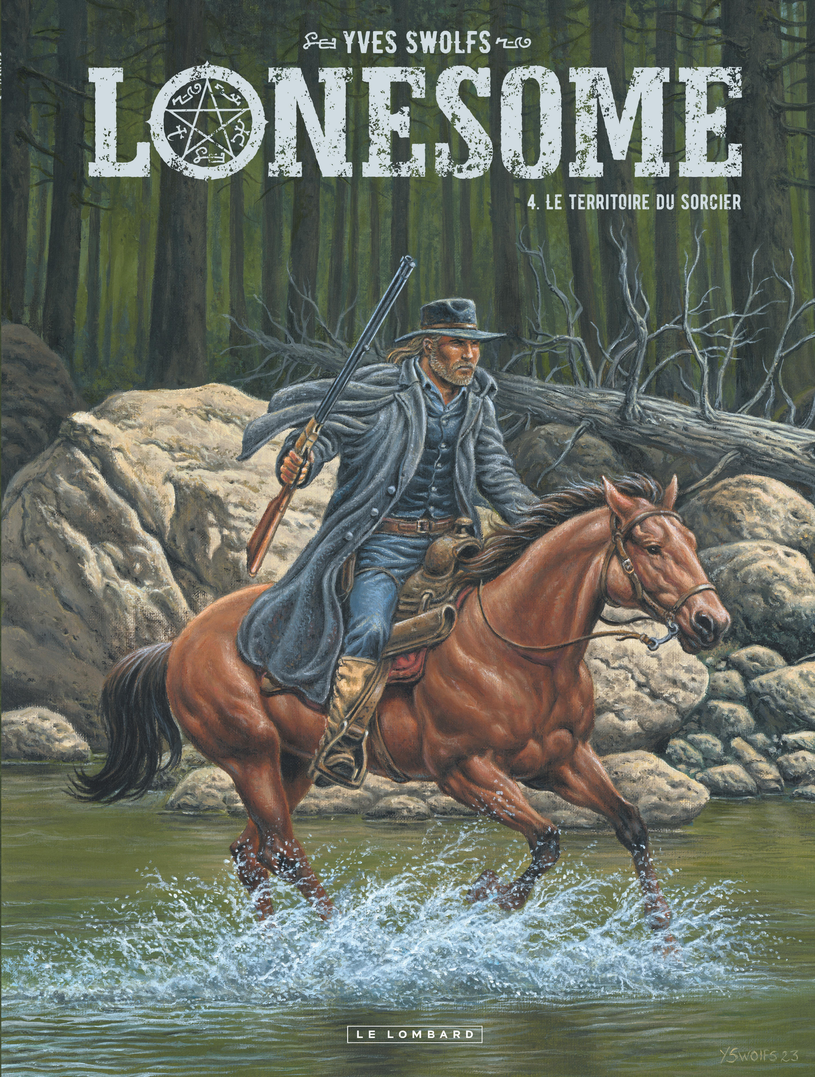 Lonesome – Tome 4 – Le territoire du sorcier - couv