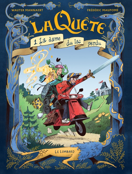 La Quête – Tome 1 – La Dame du lac perdu - couv