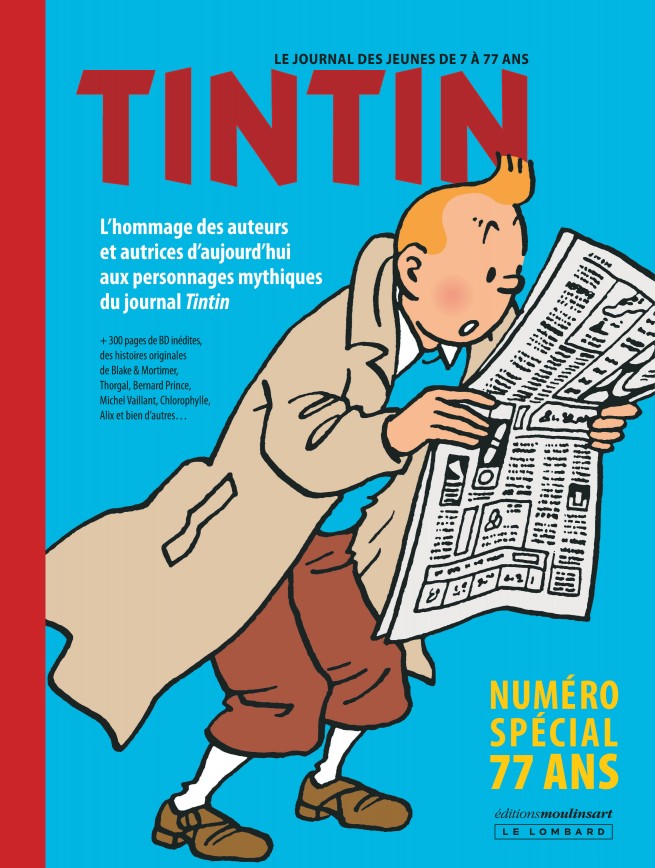 Journal Tintin - spécial 77 ans - Luxe