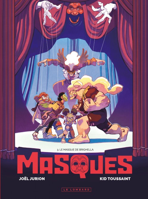 Masques – Tome 3 – Le masque de Brighella - couv