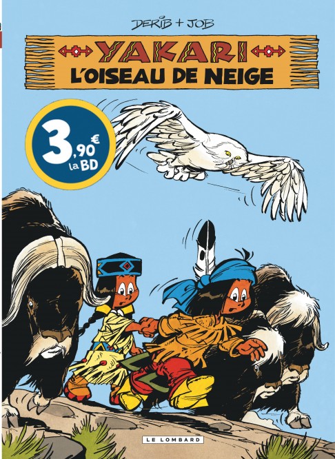 Yakari – Tome 18 – L'Oiseau de neige – Edition spéciale - couv