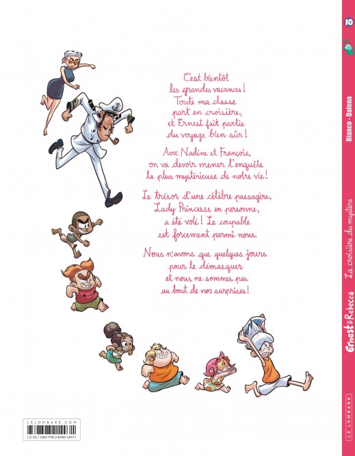 Ernest & Rebecca – Tome 10 – La croisière du mystère - 4eme