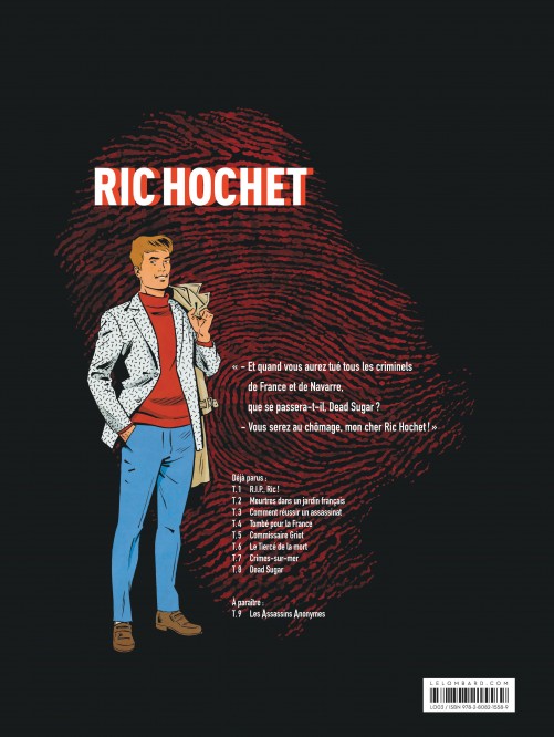 Les Nouvelles Enquêtes de Ric Hochet – Tome 8 – Dead Sugar - 4eme
