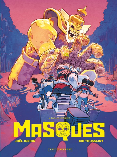 Masques – Tome 4 – Bas les masques - couv