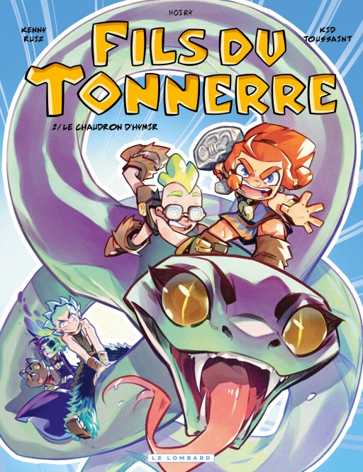 Fils du tonnerre – Tome 2 – Le chaudron d'Hymir - couv