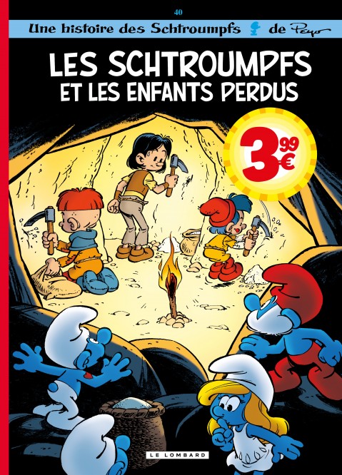 Les Schtroumpfs Lombard – Tome 40 – Les Schtroumpfs et les enfants perdus – Edition spéciale - couv