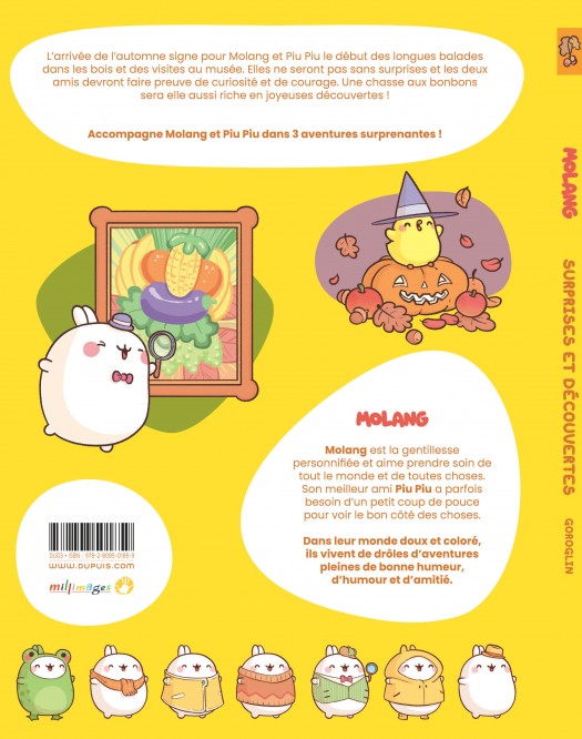 Molang – Tome 3 – Surprises et découvertes - 4eme