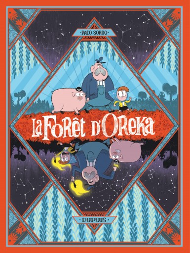 Couverture : La forêt d'Oreka, tome 1 : Une longue nuit