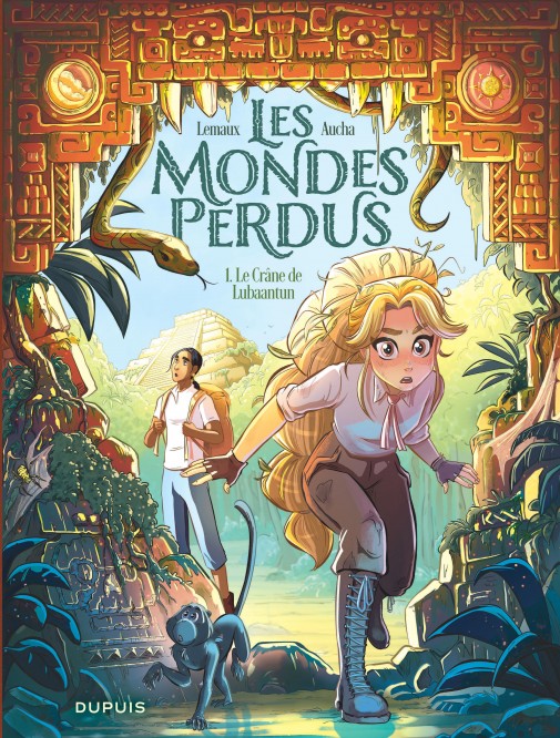 Les Mondes perdus – Tome 1 – Le Crâne de Lubaantun - couv