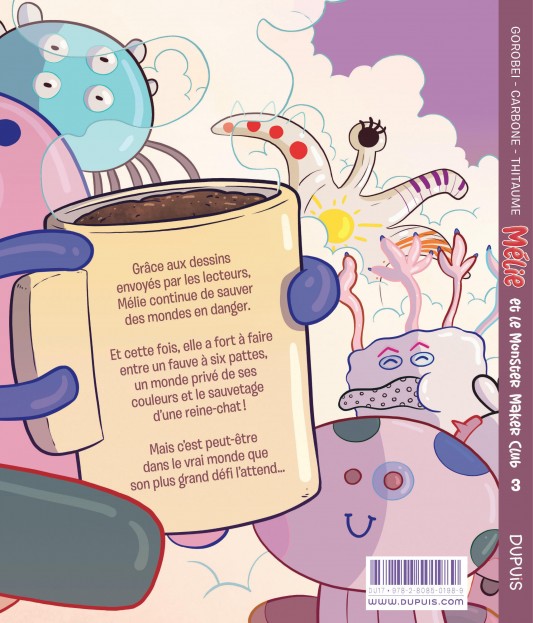 Mélie et le Monster Maker Club – Tome 3 – Magie, monstres et chocolat... - 4eme