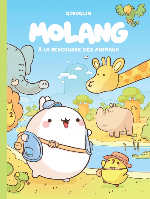 Molang – Tome 5 – À la rescousse des animaux - couv