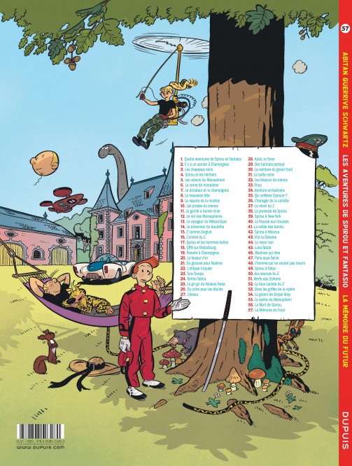 Spirou et Fantasio – Tome 57 – La mémoire du futur - 4eme